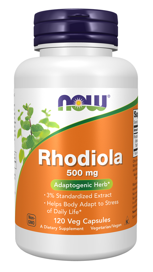 Rhodiola 500 mg, 120 Veg Caps