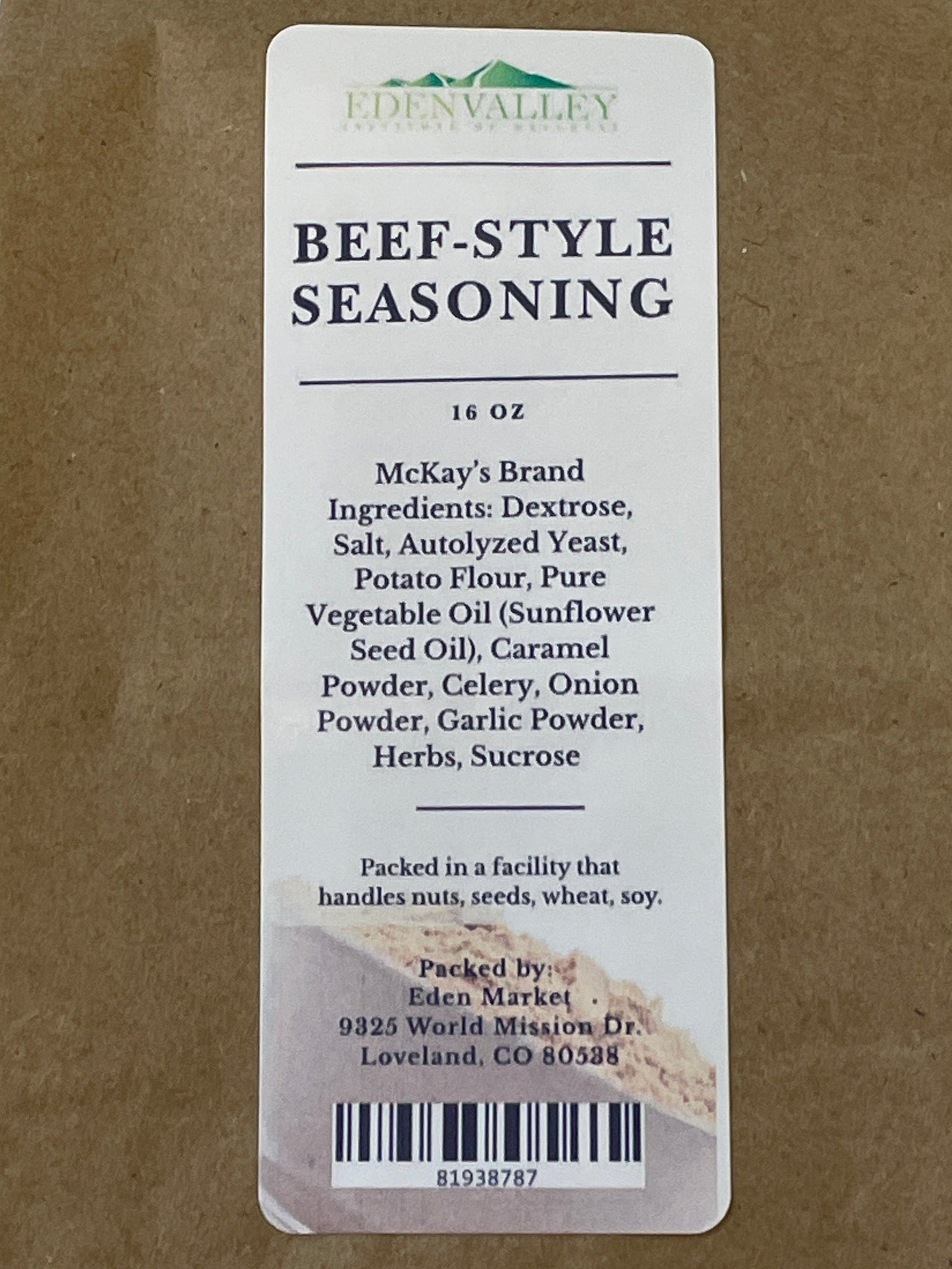 Beef-Style Seasoning 1 lb