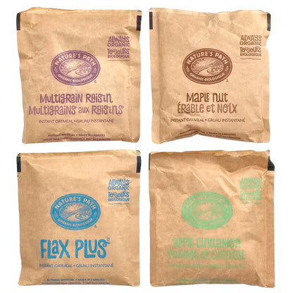 Instant Oatmeal, Organic, 8 Variety Packets