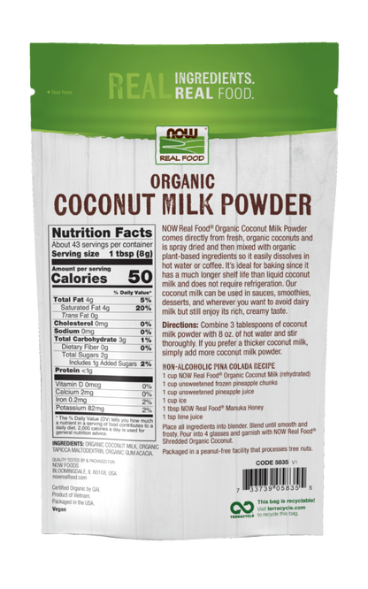 Milk, Coconut, Powder, Organic 12 oz
