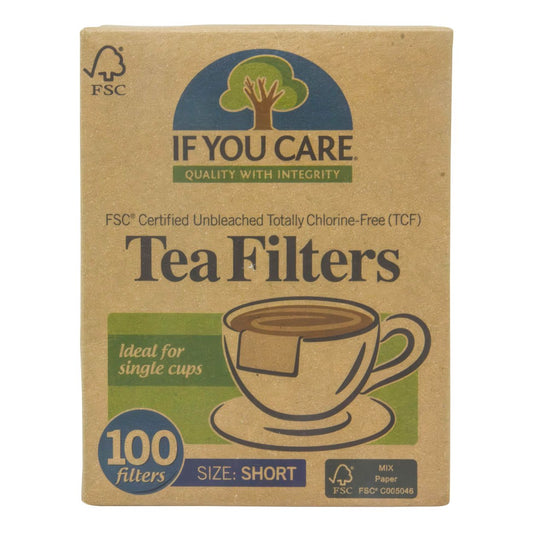 Tea Filters Unbleached 100 ct