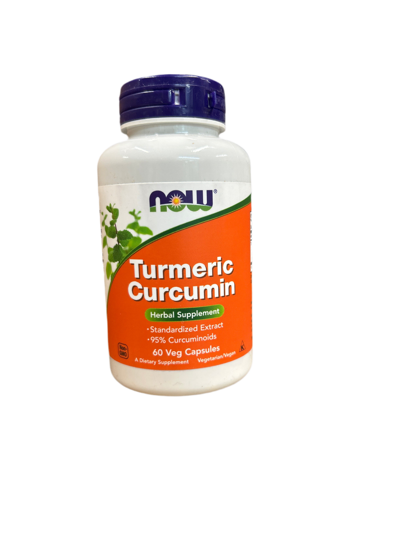 Turmeric Curcumin 95% Curcuminoids 60 Veg Caps