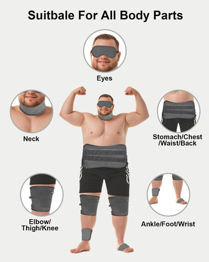 Castor Oil Wrap Kit, XL 10 Pcs
