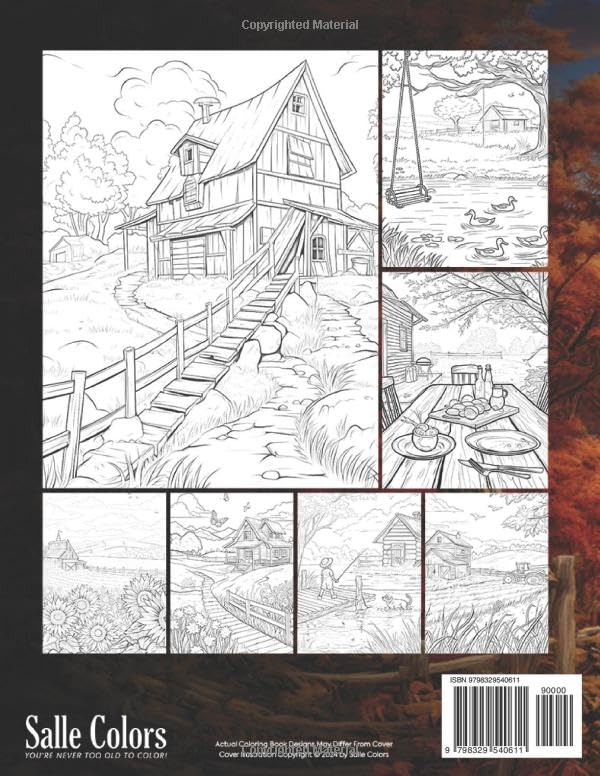 Farm Coloring Book