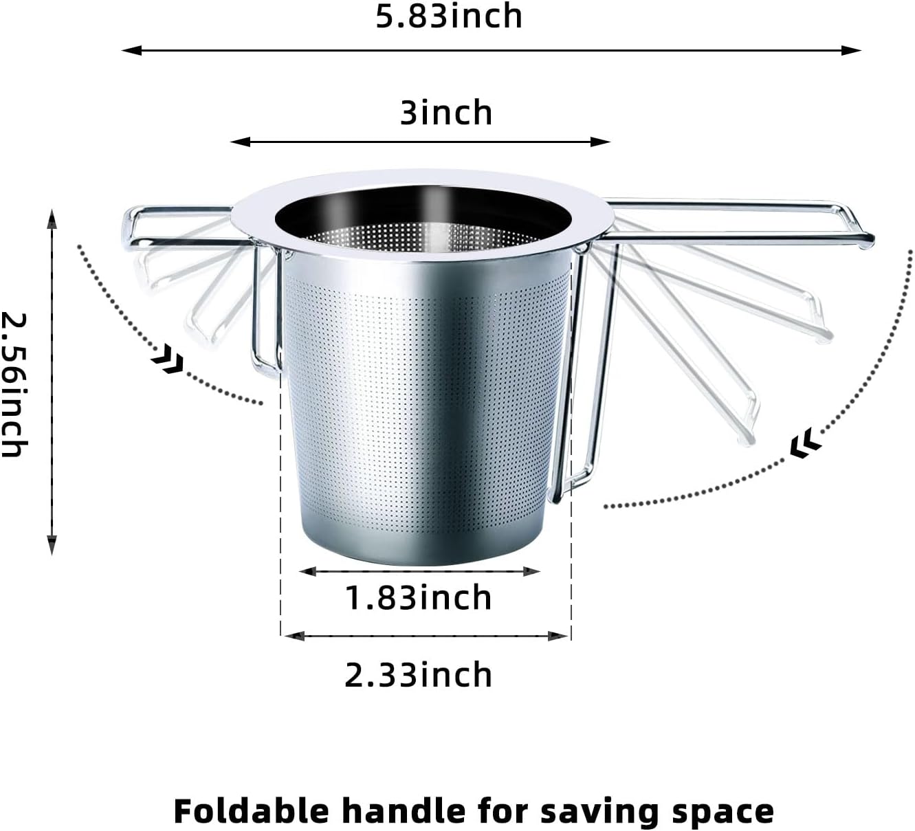 Tea Infuser for Loose Leaf Tea, 2 pack