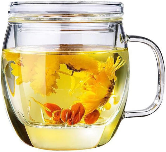 Glass Tea Cup Brewing System