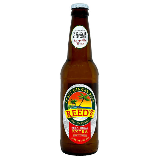 Ginger Beer, Extra, Zero Sugar 12 oz