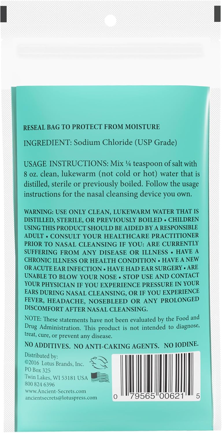 Ancient Secret Nasal Cleansing Supplies  - SALE!