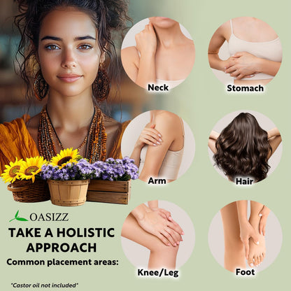 Castor Oil Pack, Premium S-5X
