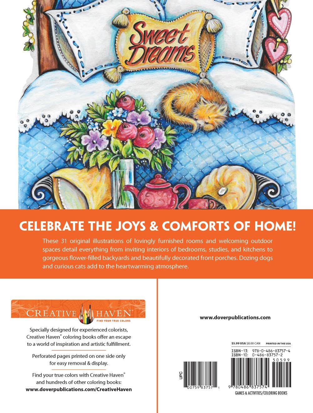 Home Sweet Home Coloring Book