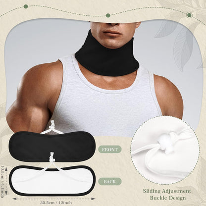 Castor Oil Pad Set, Black, 2 pcs