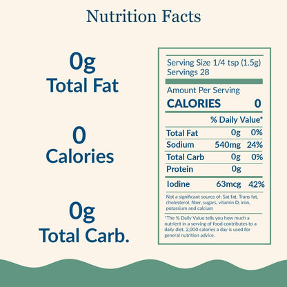 Sea Salt with Sea Veg 1.5 oz