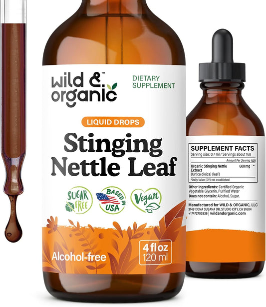 Tincture, Stinging Nettle, Organic 4 fl oz