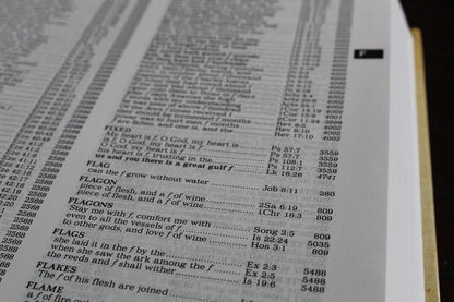 STRONG'S Exhaustive Concordance of the Bible