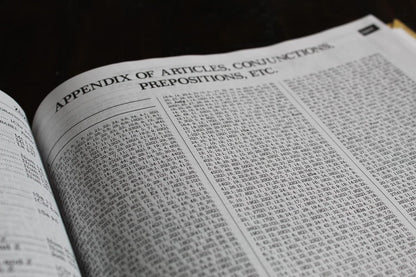 STRONG'S Exhaustive Concordance of the Bible