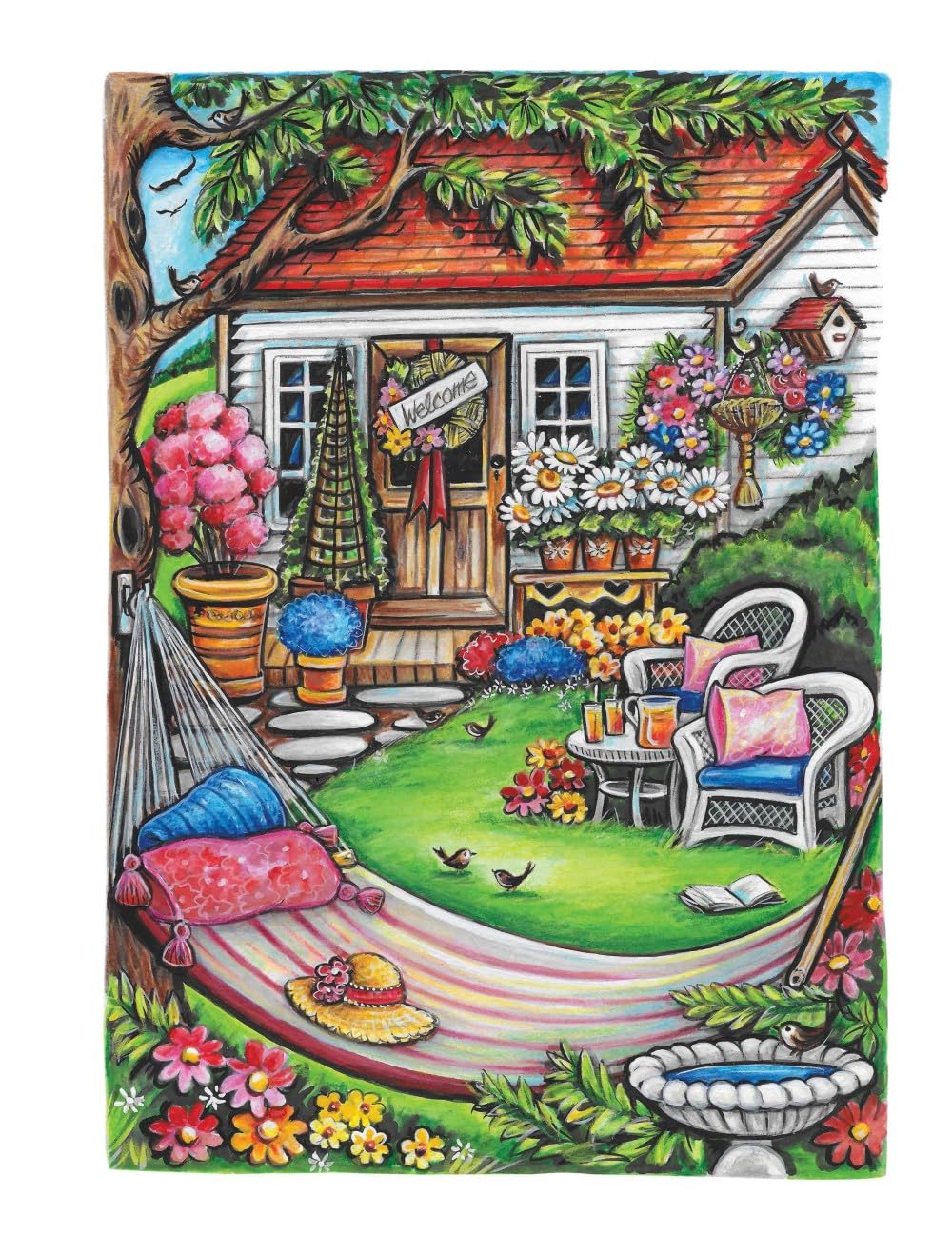 Home Sweet Home Coloring Book