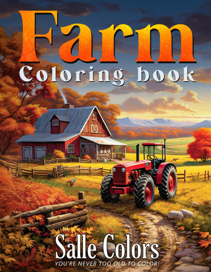 Farm Coloring Book