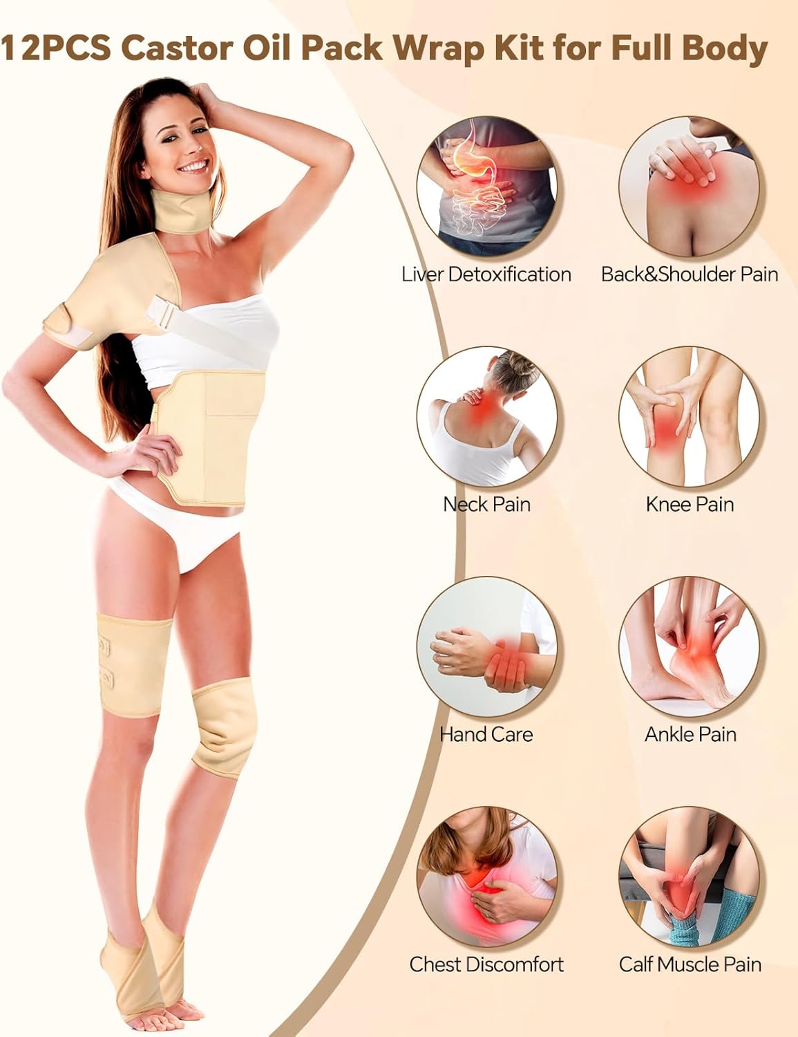 Castor Oil Pads