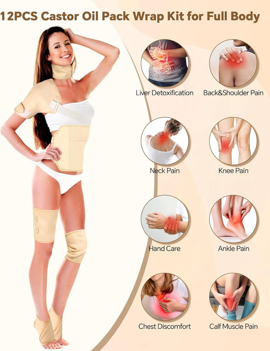Castor Oil Pads
