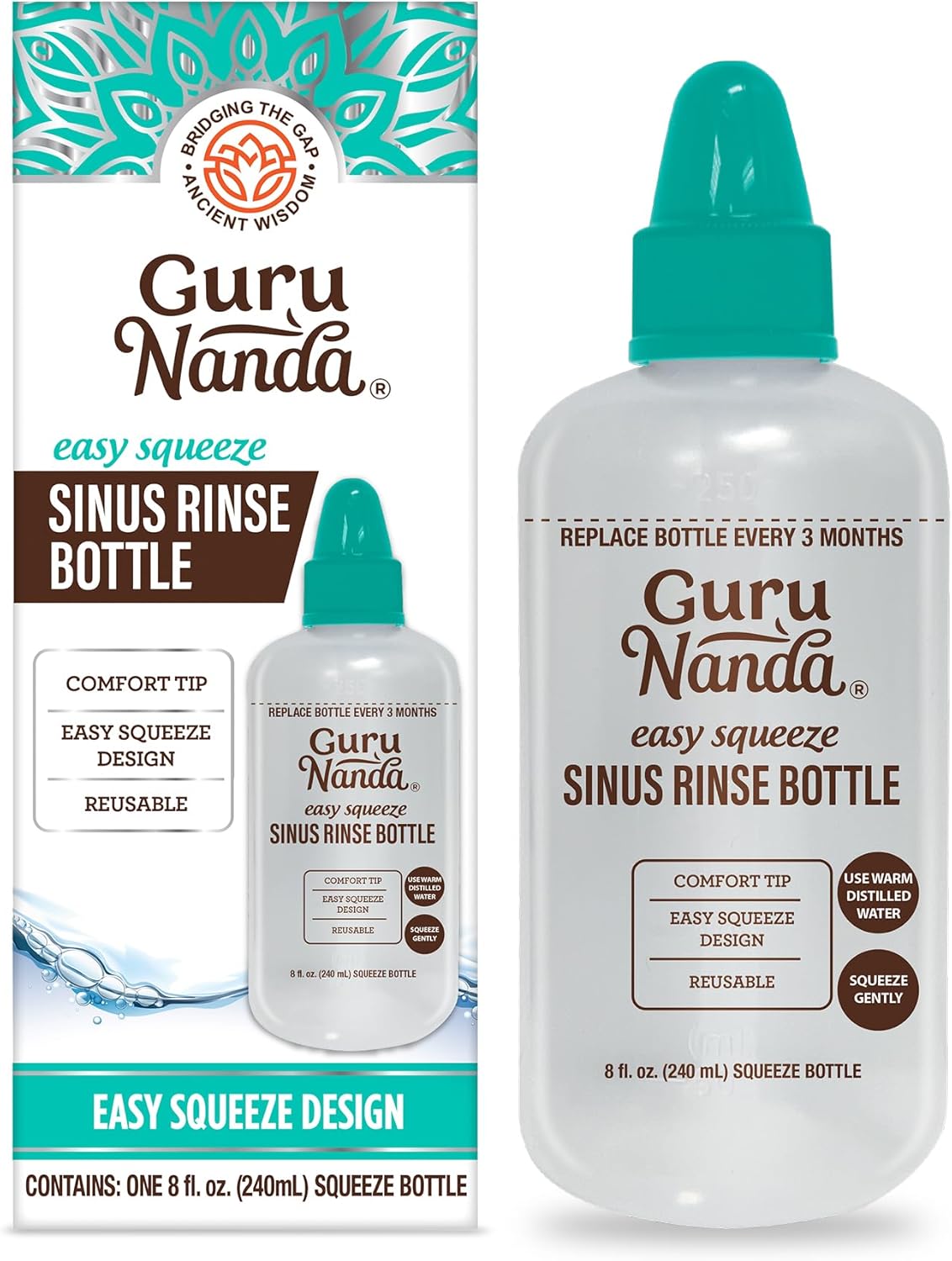 Sinus Rinse Squeeze Bottle