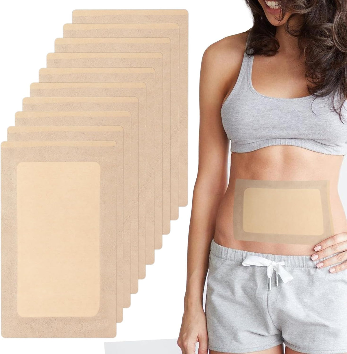 Castor Oil Patches, Disposable