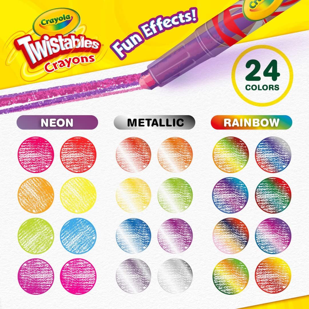 Twistable Crayons 24 ct