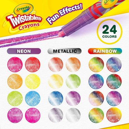 Twistable Crayons 24 ct
