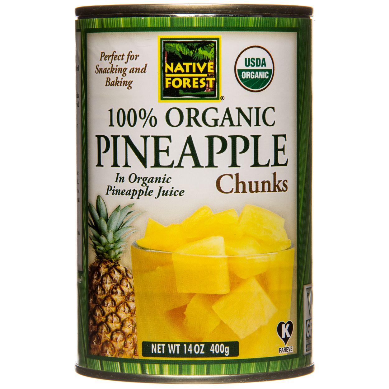 Pineapple Chunks in Juice Organic 14 oz