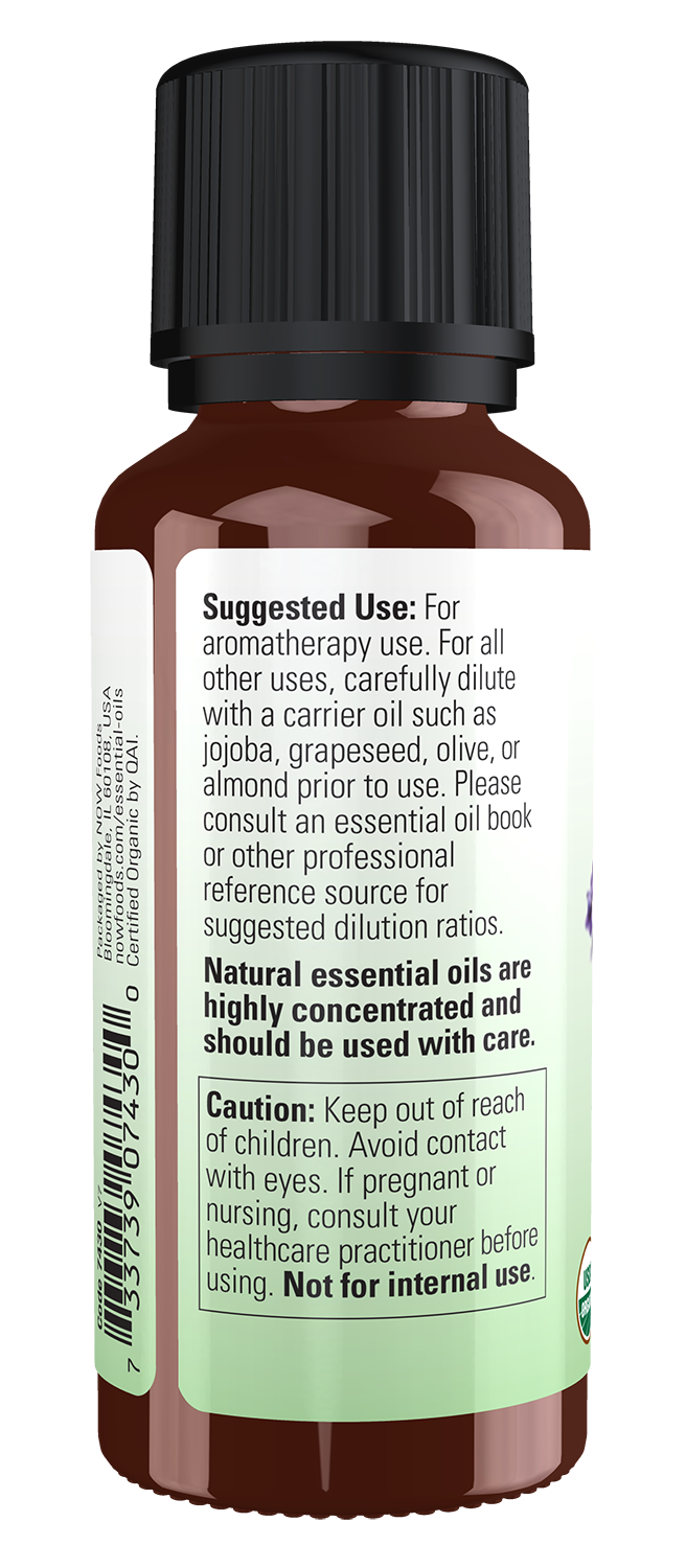 Lavender Oil, Organic 1 oz