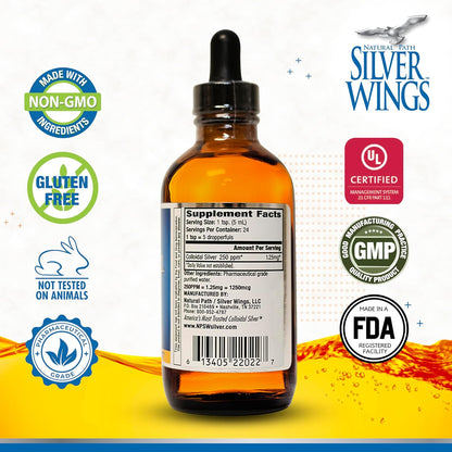 Colloidal Silver Dropper 4 oz - SALE!