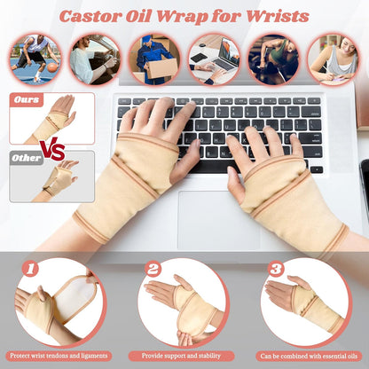 Castor Oil Pads