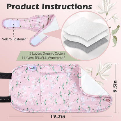 Castor Oil Wrap Set, 2 Pieces