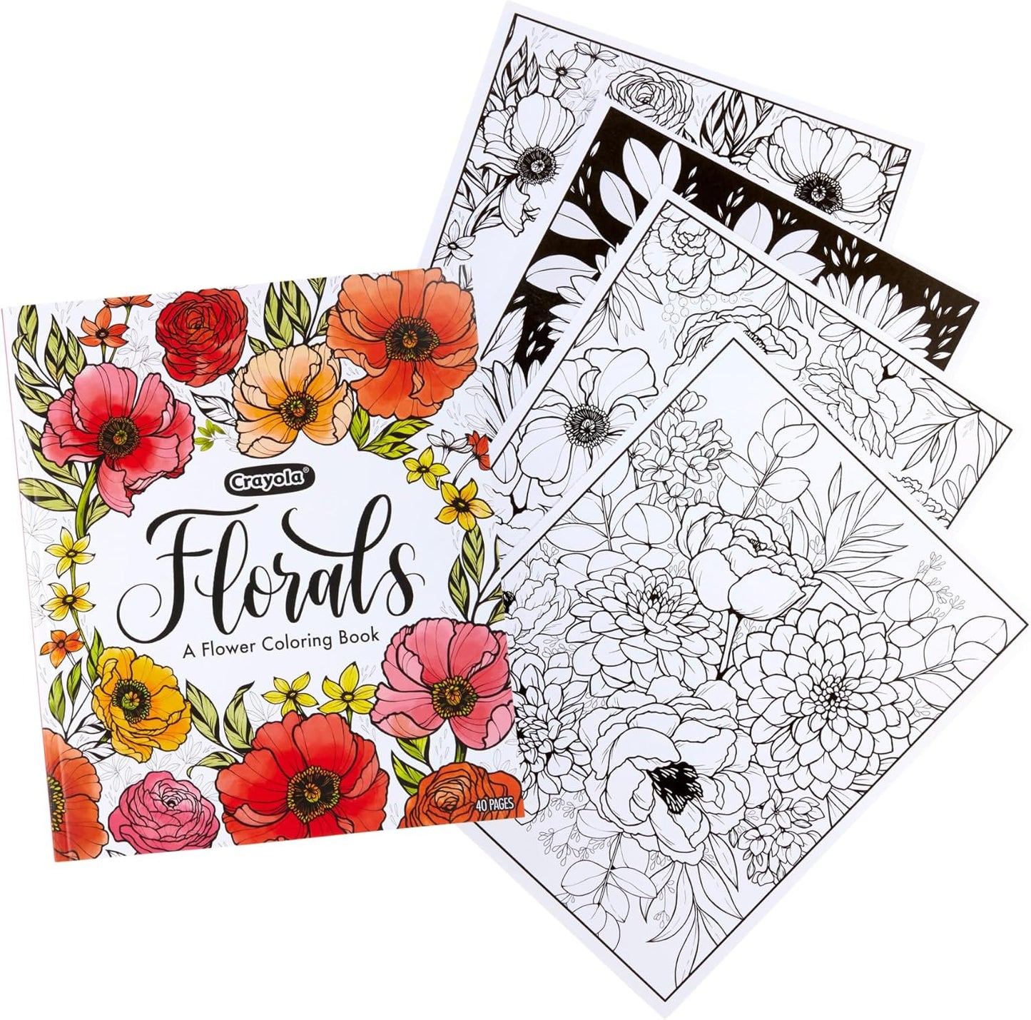 Florals Coloring Book