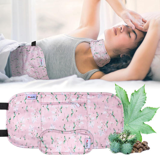 Castor Oil Wrap Set, 2 Pieces