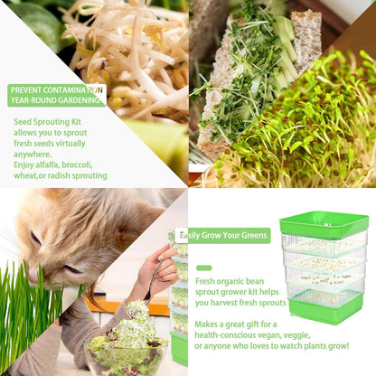 4-Tier Sprouting Kit