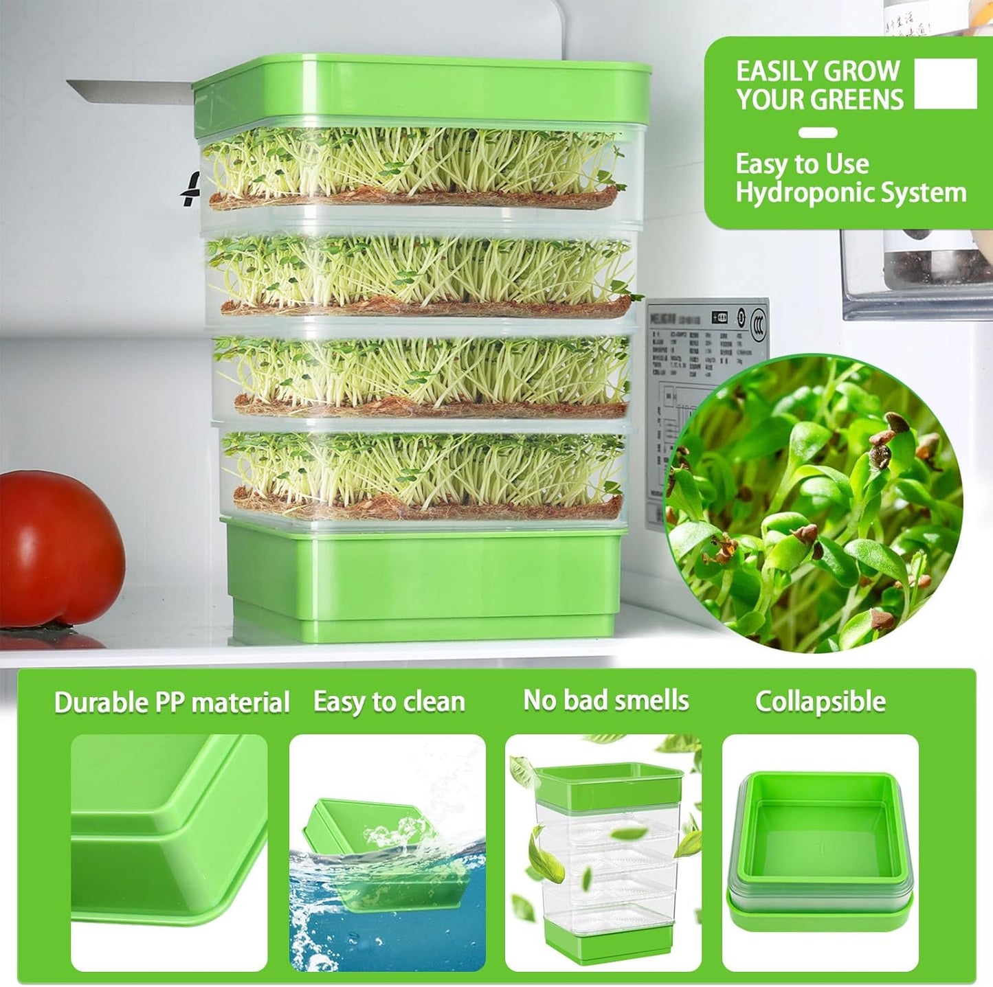 4-Tier Sprouting Kit