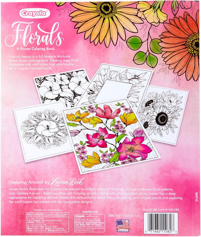 Florals Coloring Book
