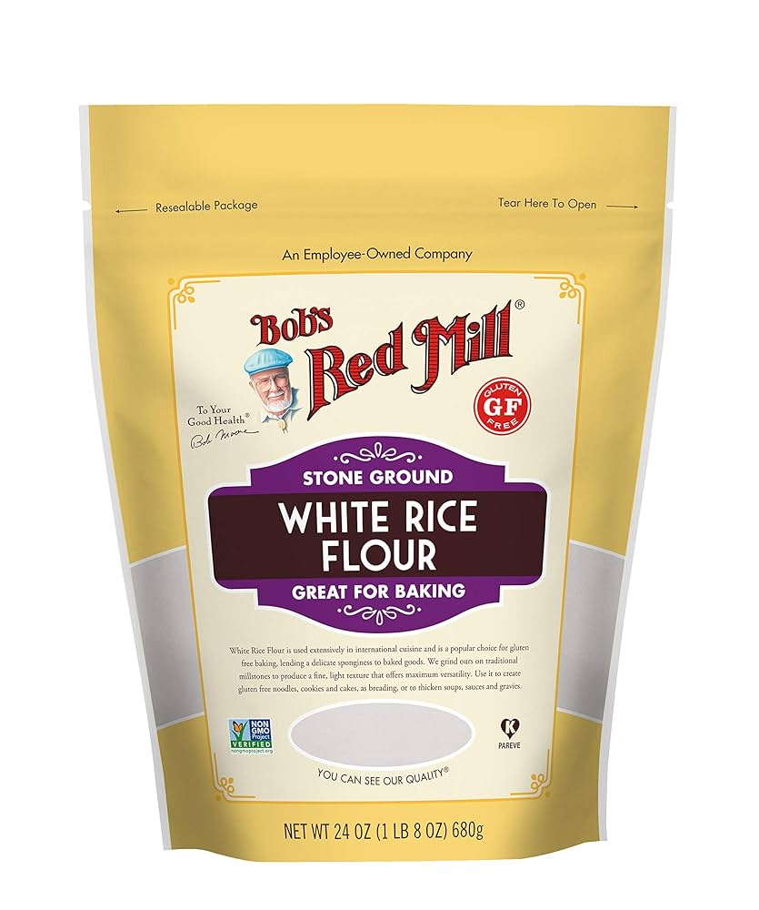Rice Flour White, Organic 24 oz