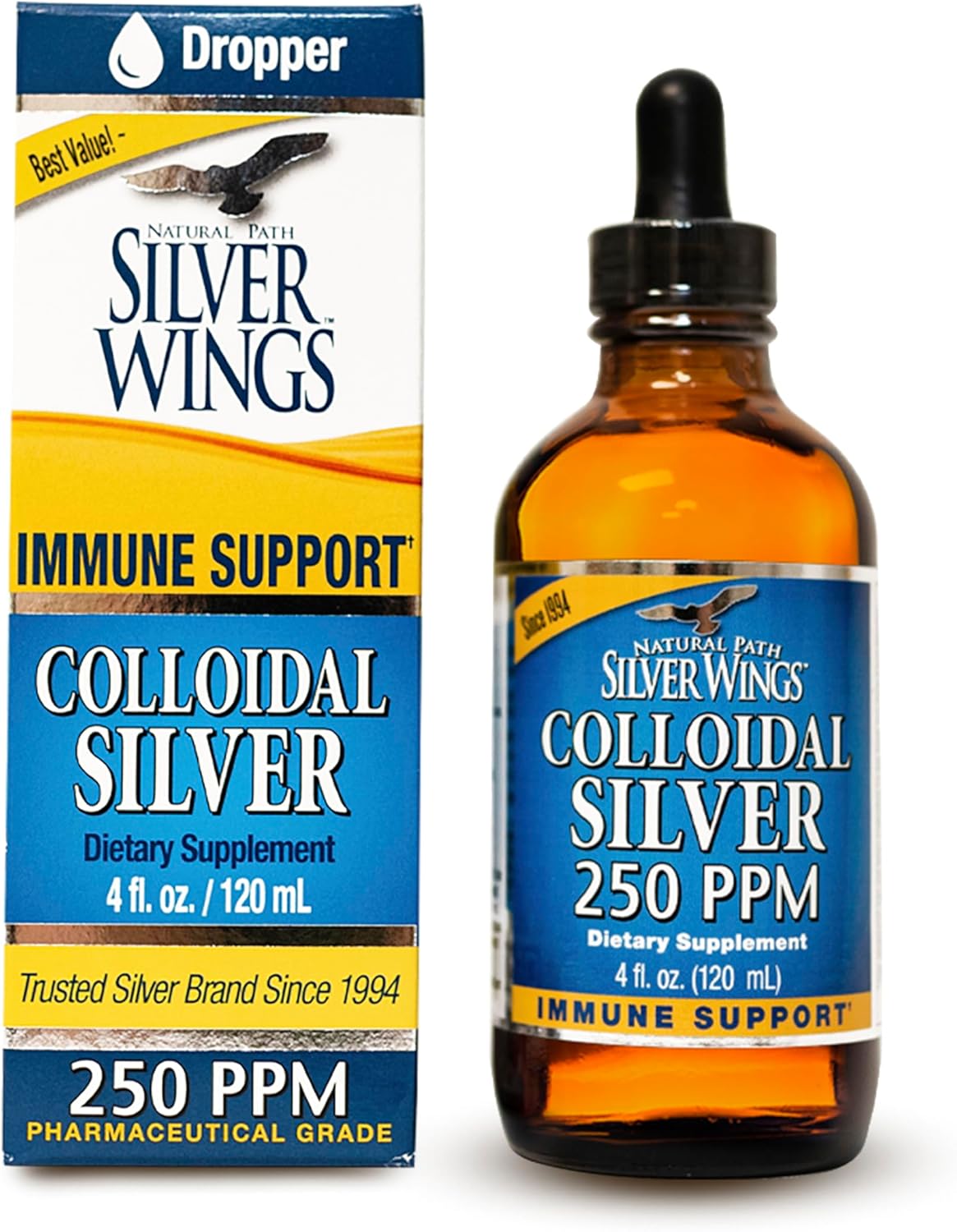 Colloidal Silver Dropper 4 oz - SALE!