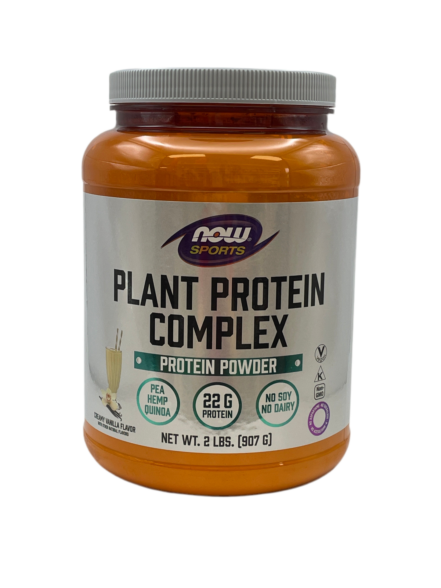 Plant Protein Complex Powder, Vanilla 2 lbs