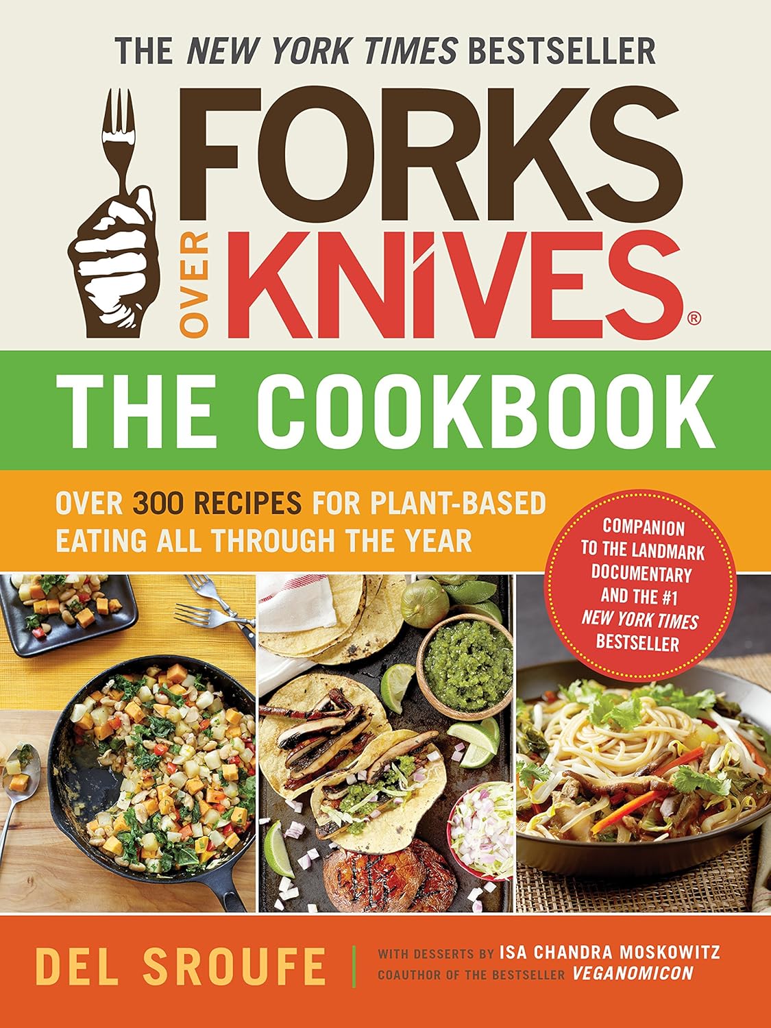 Forks Over Knives - The Cookbook, paperback - SALE!