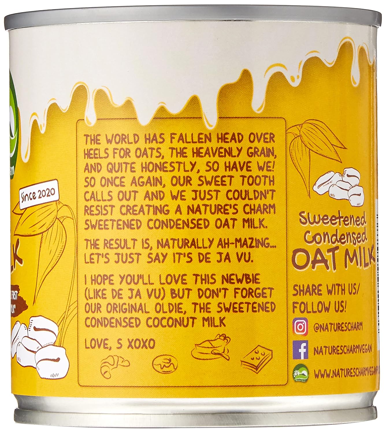 Milk, Sweetened Condensed Oat 11.25 oz - SALE!