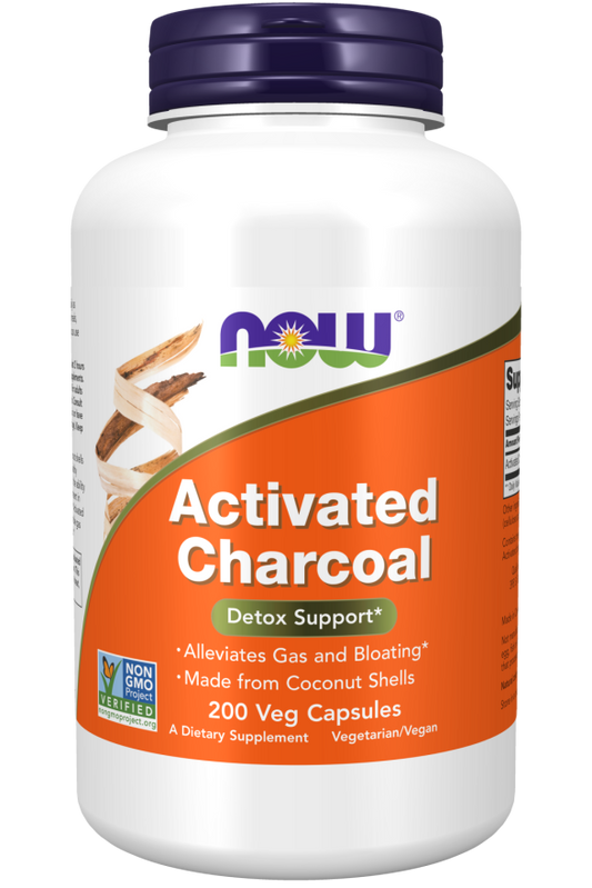 Activated Charcoal 200 Veg Caps