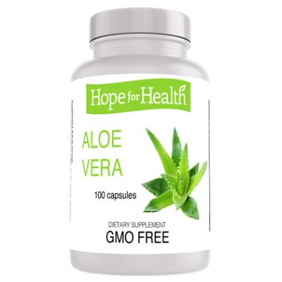 Hope for health Aloe Vera 100 Capsules - SALE!