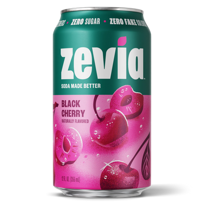 Soda, Black Cherry, Zero Sugar 12 oz