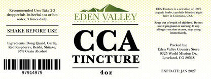 Tincture, CCA  w/ Alcohol 4 oz