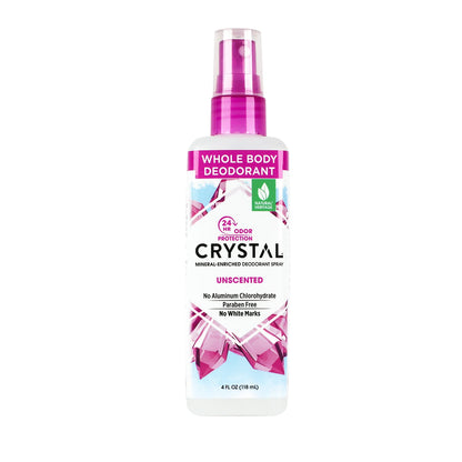 Deodorant Spray Unscented 4 oz