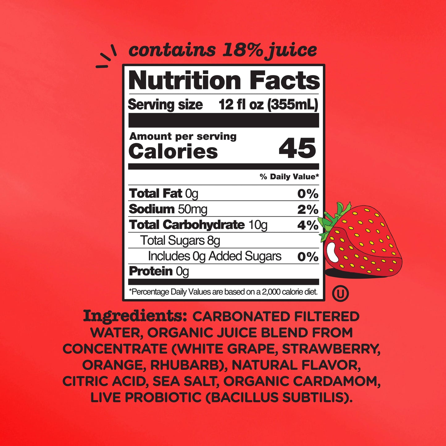 Soda, Culture Pop 12 oz