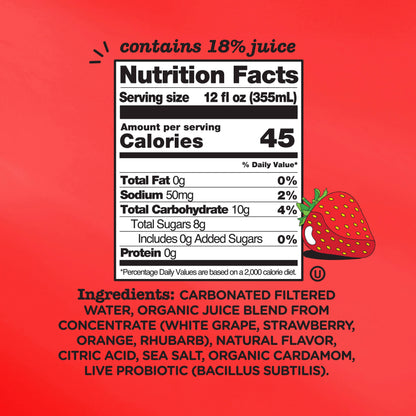 Soda, Culture Pop 12 oz