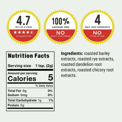 Coffee Alternative, Instant, Organic 3.5 oz